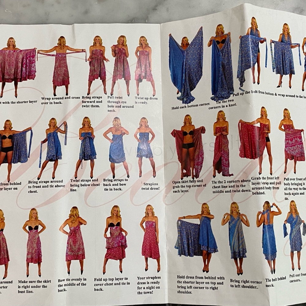 Hawaiian wrap / Dress / skirt - Picture 14 of 14